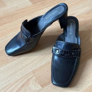 Liz Claiborne Winnie Black Slip-On Shoes Size 6.5 M